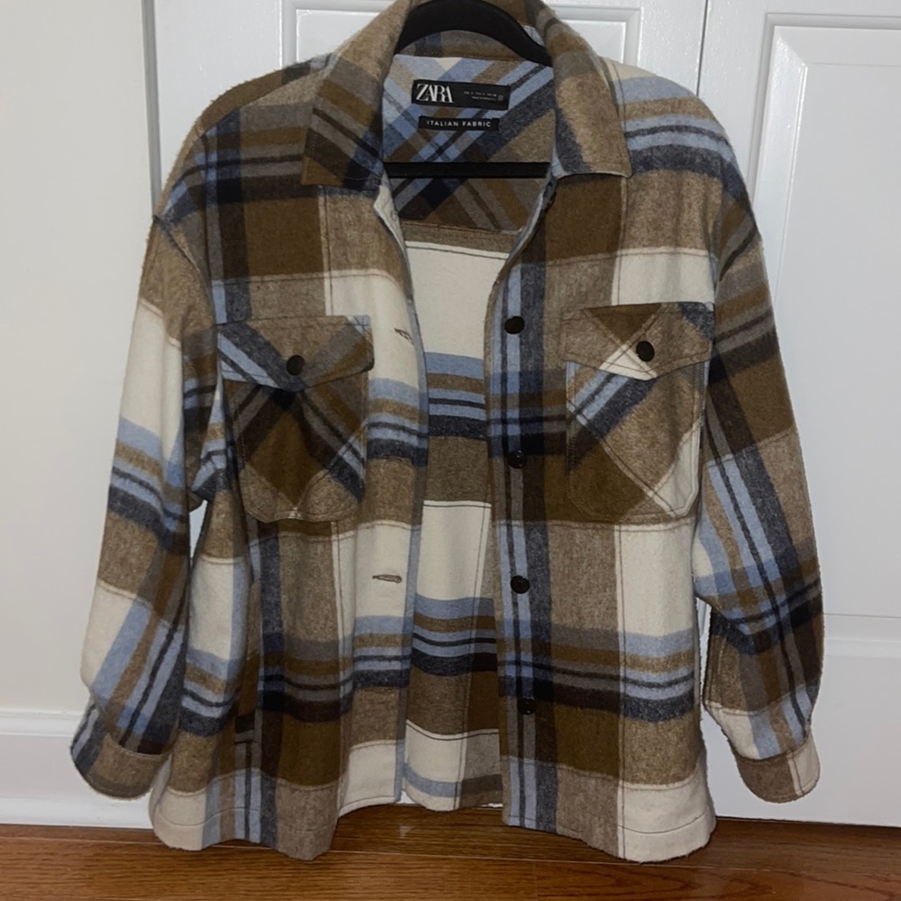 Women’s Zara Plaid Shacket